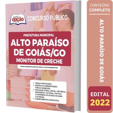 Imagem de Apostila Concurso Alto Paraíso de Goiás - Monitor de Creche