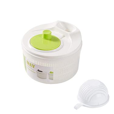 Imagem de FUYTERY Salad Spinner Plástico Multifuncional Vegetal Fruit Dryer Washer Kit Ferramentas de Cozinha