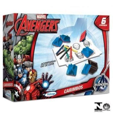 Imagem de Conjunto De Carimbos Avengers Assemble -  Xalingo 1506.5