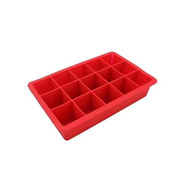 Imagem de Forma de Gelo Silicone Vermelho 53389 - Clink