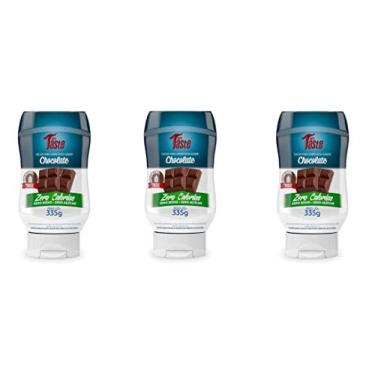 Imagem de Kit com 3 Calda de Chocolate Mrs Taste Zero Calorias 335g