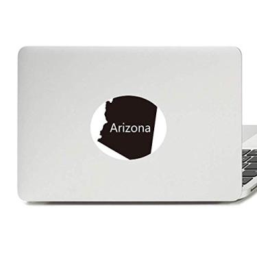 Imagem de Arizona – Adesivo de vinil com emblema de mapa dos Estados Unidos da América