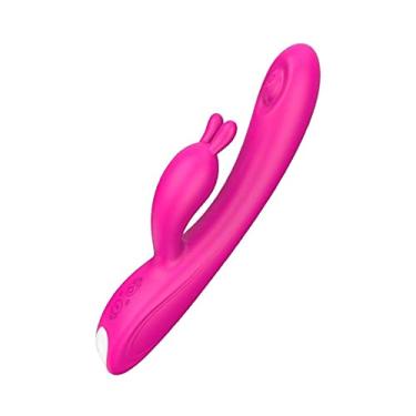 Imagem de Vibrador Coelho Feminino 9 modos Ponto G Massageador Clitóris Brinquedos Sexuais Erótico Zatla Shop (Rosa)