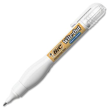 Imagem de BIC: Caneta de correção Wite-Out Shake 'n Squeeze, 8 ml, branca -:- Vendida como 2 pacotes de - 1 - / - Total de 2 cada