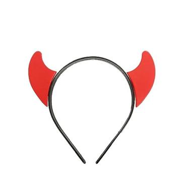 Imagem de Tiara de Diabinha para Fantasia de Halloween ou Carnaval Toymaster