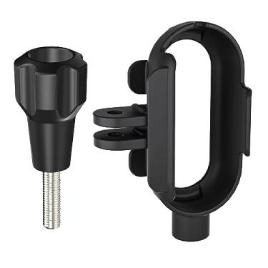 Imagem de NUHFUFA Adaptador de estrutura de montagem com suporte rosqueado de 6,5 mm de espessura, dissipação de calor, acessórios multifuncionais para câmera de ação para Insta360 GO 3