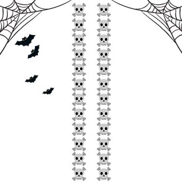 Imagem de Pingente de de Halloween,Guirlandas de Halloween de de decoração de banner misterioso - Suprimentos de artesanato de para quarto, sala de jantar, sala de estar, varanda, corredor, jardim Hunya