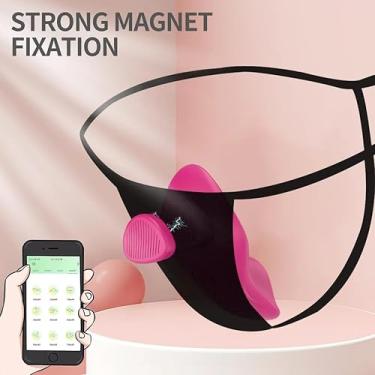 Imagem de Vibrador Bluetooth APP 9 modos de vibrar com imã magnetico Controle a distância estado país