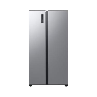 Imagem de Geladeira Samsung Frost Free Side By Side RS52 com All Around Cooling 490L - Inox Look