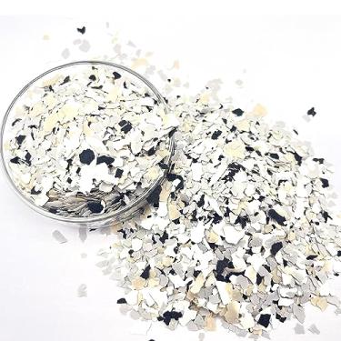 Imagem de Huixiang Chips coloridos decorativos de 500 g para pisos de garagem de epóxi - Kit de pintura de piso, flocos de chão de garagem, lascas de tinta para piso de epóxi - Revestimento de piso de garagem