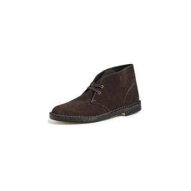 Imagem de Clarks Bota masculina Desert Chukka, Camurça marrom, 10.5