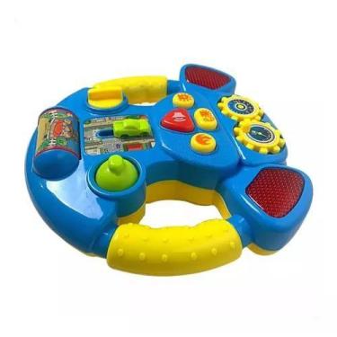 Imagem de Brinquedo Volante Musical Desenvolvimento Bebe Coordenação Bbr Toys