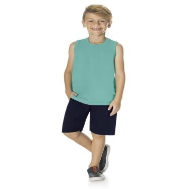 Imagem de Camiseta Regata Machão Básica Menino Rovitex Juvenil Teen-Masculino