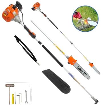 Imagem de Motopodador De Galhos Profissional Vulcan Vp3300l 2t 33cc Com Extensor de Altura Ideal Para Manutenção de Pomares