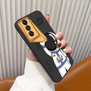 Imagem de Astronauta com capa de telescópio para Samsung Galaxy S21 S20 FE S10 S10e Note 20 ultra 10 9 Plus Pro Capa de telefone macio à prova de choque, preta2, para S10Plus
