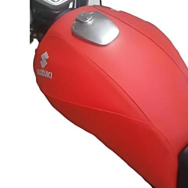 Imagem de Capa Do Tanque Moto Suzuki Yes 125 2004 - 2015 Azul Cinza Vermelha Pre