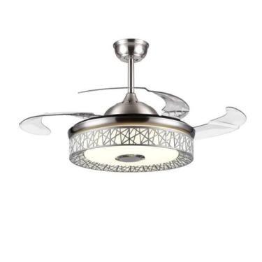 Imagem de   VENTILADORES DE TETO RETRÁTIL Bivolt com caixa de som. - Deluxe