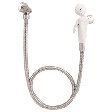 Imagem de Ducha Higienica Inox Crom C/Registro Blister - HIGIBAN