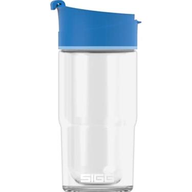 Imagem de SIGG Caneca térmica Nova (0,37 L), não tóxica e isolada, caneca de café à prova de vazamento feita de vidro resistente ao calor