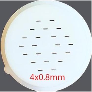 Imagem de PASTADISC Disco em forma de macarrão vietnamita adequado para máquina automática de macarrão e macarrão Philips, disco compatível com acessório de aparelho de cozinha Philips (macarrão 8 x 0,8 mm)