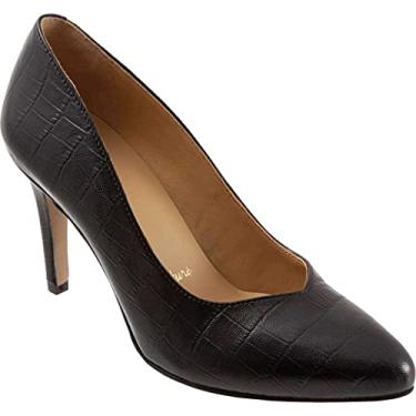 Imagem de Trotters Sapatilha de balé feminina, Croc preto, 37
