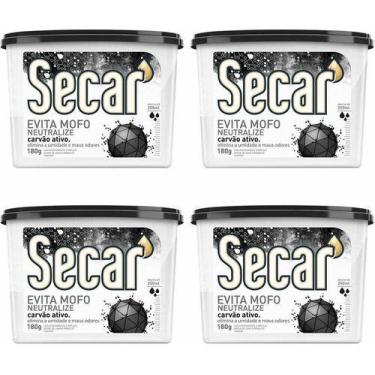 Imagem de 4 Un Anti Mofo Secar Original Carvão Ativo Evita Umidade180g
