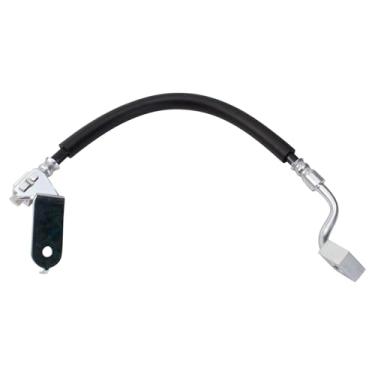 Imagem de TRQ Mangueira de freio traseiro esquerdo do lado do motorista compatível com 2005-2018 Chrysler 300 2010-2021 Dodge Challenger 2006-2021 Charger 2005-2008 Magnum