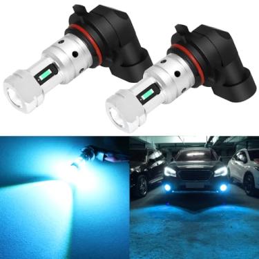 Imagem de Phinlion 3800 lúmens HB4 9006 lâmpadas de LED azul gelo 9006LL super brilhante para substituição para faróis de neblina ou lâmpadas DRL, azul gelo