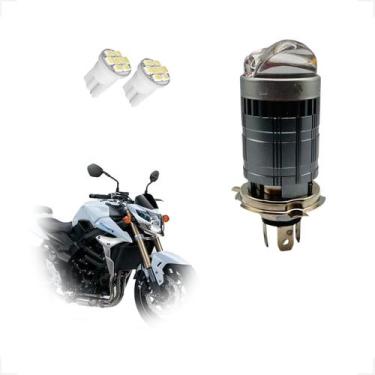 Imagem de Lâmpada Led H4 Farol Alto e Baixo Stallion M01F Suzuki Moto GSR 750 20