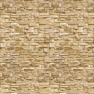 Imagem de Papel De Parede Pedra Tijolo Mármore Claro Autocolante Sala - LRP