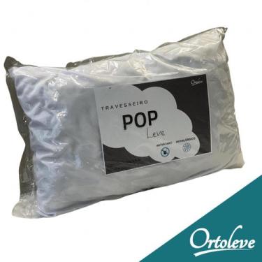 Imagem de Travesseiro Pop Leve Flocos de espumas - ORTOLEVE 