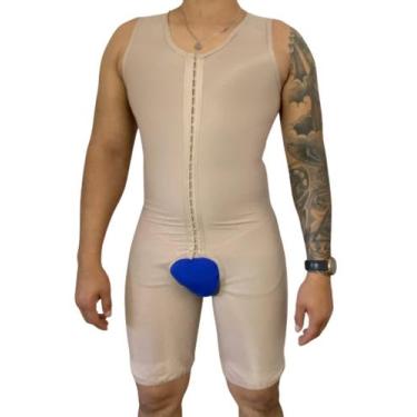 Imagem de Macacão Masculino Indicado Para Pós Cirurgia Z25 - Fanáticos Por Cinta