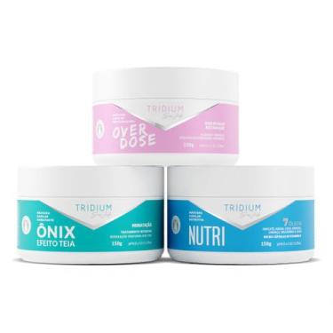 Imagem de Kit Cronograma Capilar Tridium Seu Jeito Hidratação 3 Passos