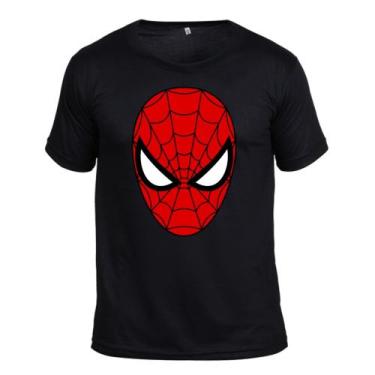 Imagem de Camiseta Spider Man Homem Aranha Teia Adulto Manga Curta - Cassio Henr