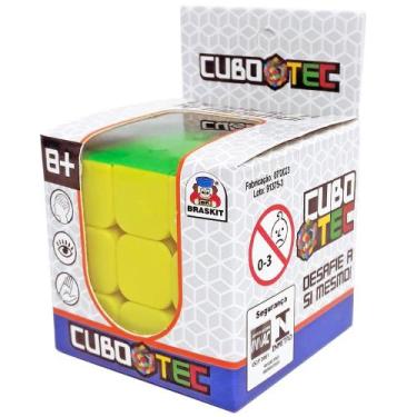 Imagem de Cubo tec 9 faces colorido braskit, ., UN