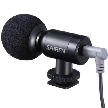 Imagem de Microfone Supercardioide para Câmeras e Celulares - Sairen Nano