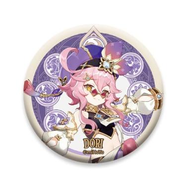 Imagem de Crachá de personagem da série temática Sumeru City, Plástico, Sem pedras preciosas