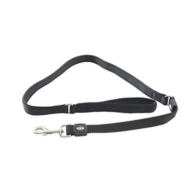 Imagem de Kruuse 3/4" x 4' Buster Neoprene Bungee Dog Lead, Pequeno/Médio, Preto