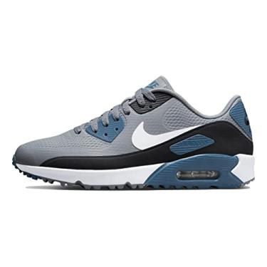 Imagem de Nike Sapato de golfe masculino, 9 AU, Cinza/branco-marina, 8
