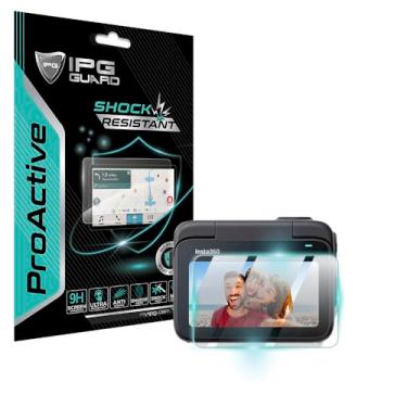 Imagem de IPG ProActive Feito para Insta360 GO 3-3S Mini Câmera de Ação Flip Touchscreen Display de Dureza 9H Protetor de Tela Vidro Suave Toque Ultra Responsivo Alta Clareza Antimanchas para InsG03