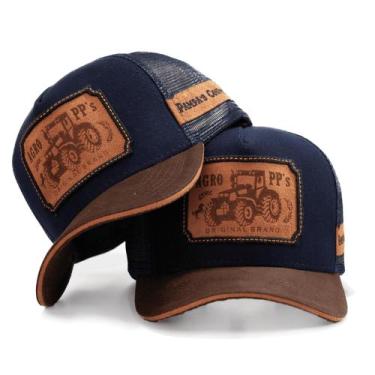 Imagem de Boné Trucker Masculino Feminino Country Agro Pampa's Telinha - Pampas 