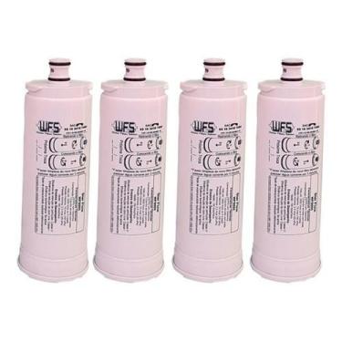 Imagem de Kit 4 Filtro Refil Masterfrio Rotulo Branco 19,5Mm Bico Fino - WFS