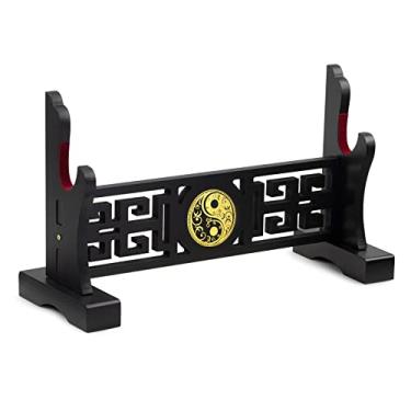 Imagem de Ekkhysis Suporte Para Espada Taichi, Gancho Acolchoado, Suporte Para Katana, Suporte Para Exibição De Sabre De Luz, Espada Samurai, Lâmina Para Cosplay, Tanjirou, Demon Slayer, Genshin Impact, Supor