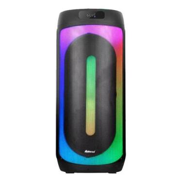Imagem de Caixa De Som Amvox Festa II 1600W Led Bluetooth USB SD Bivolt Preto AC