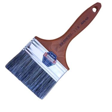 Imagem de Pincel trincha pintura látex acrílica Atlas 395 com cerdas gris 10cm