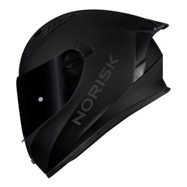 Imagem de Capacete Norisk Flow Monocolor Preto Fosco, 62