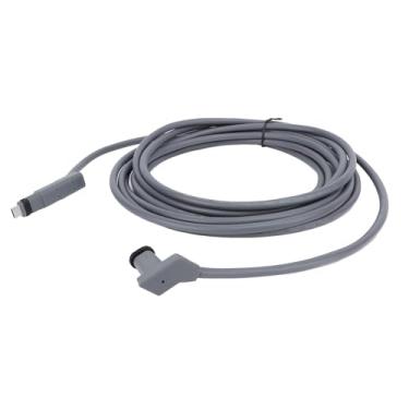 Imagem de Cabo de substituição por satélite, borracha de borracha 26AWG para 1200 Mbps para cabo de extensão de satélite Gen 2 para satélite retangular V2 (10M)