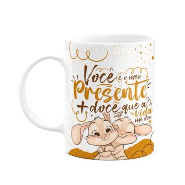 Imagem de Caneca Páscoa Doce - Você é o meu presente mais doce - 325ml