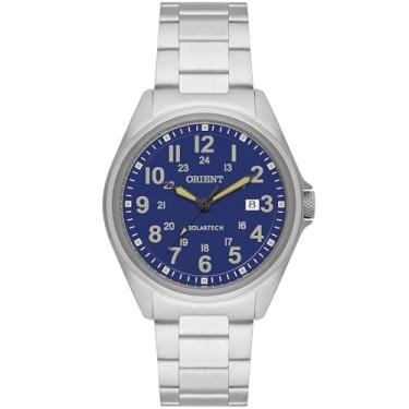 Imagem de Relógio Orient Masculino Solar Solartech Mbss1492 Azul Aço