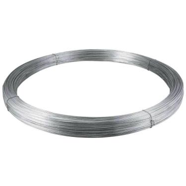 Imagem de Arame para Cerca Elétrica 183mm 1000 Metros Vonder com Acabamento Galvanizado BWG 15